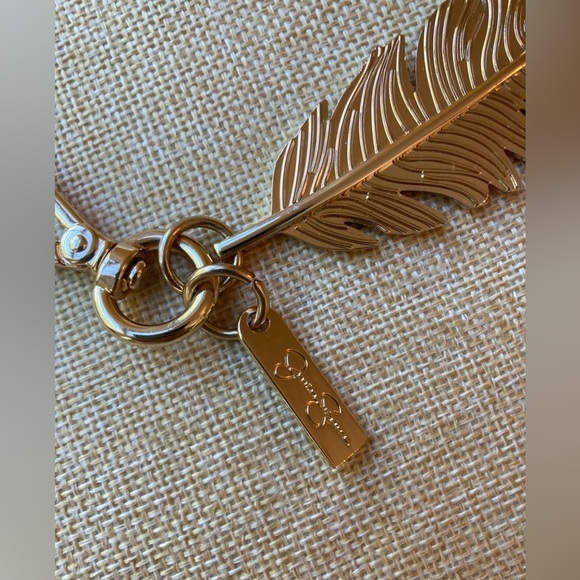 Jessica Simpson Leaf Purse‎ Charm Key Chain - Picture 3 of 7